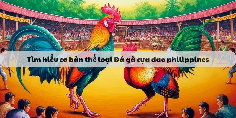 Tìm hiểu cơ bản thể loại đá gà cựa dao philippines