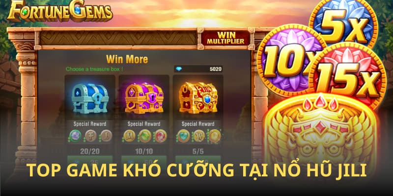 Top những tựa game khó cưỡng tại sảnh nổ hũ Jili