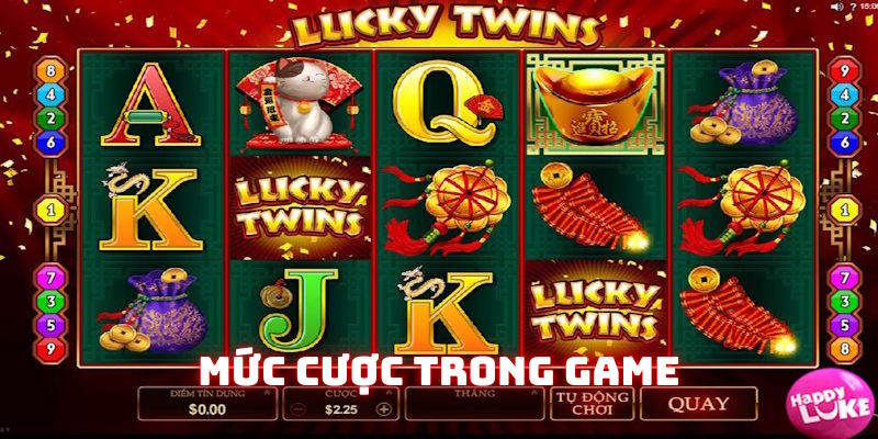 Những mức cược cụ thể trong game