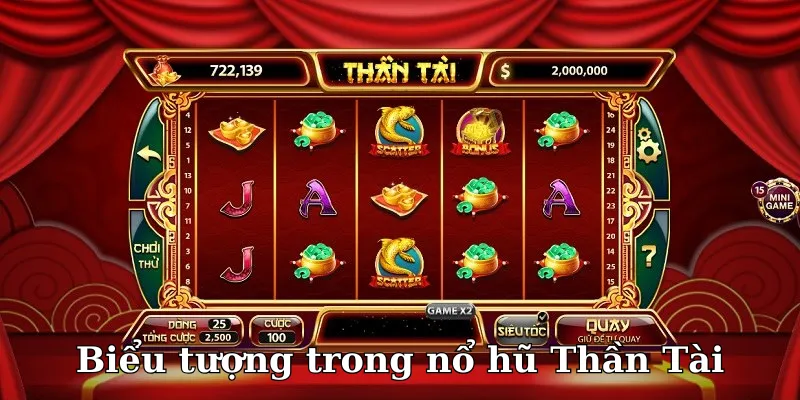 Game sử dụng nhiều biểu tượng may mắn