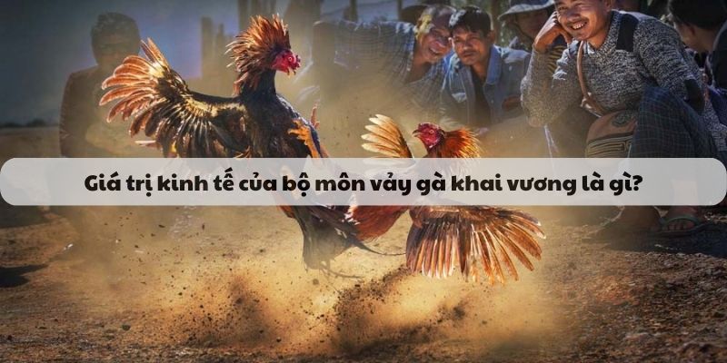 Giá trị kinh tế của chiến kê có vảy gà khai vương là gì?